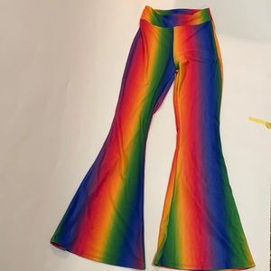 New Rainbow flare Bell bottoms